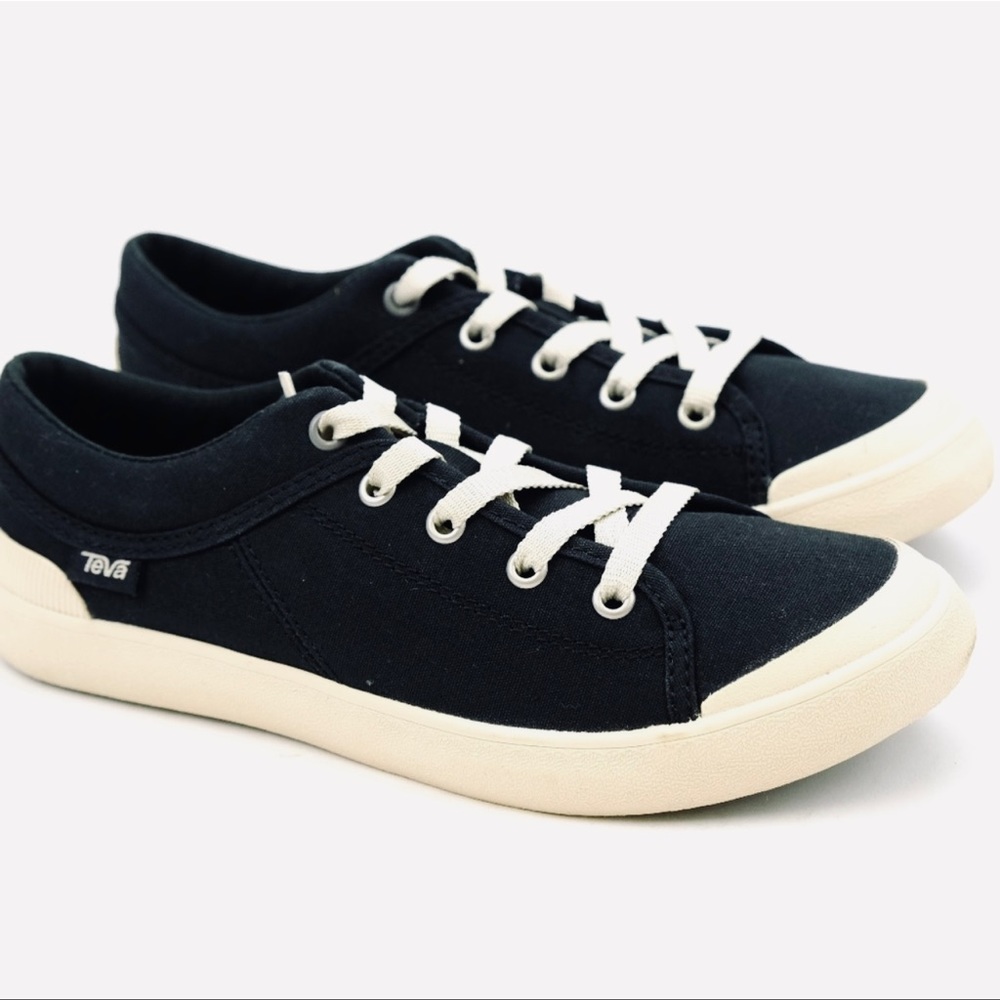 TEVA | Freewheel black canvas sneakers shoes
